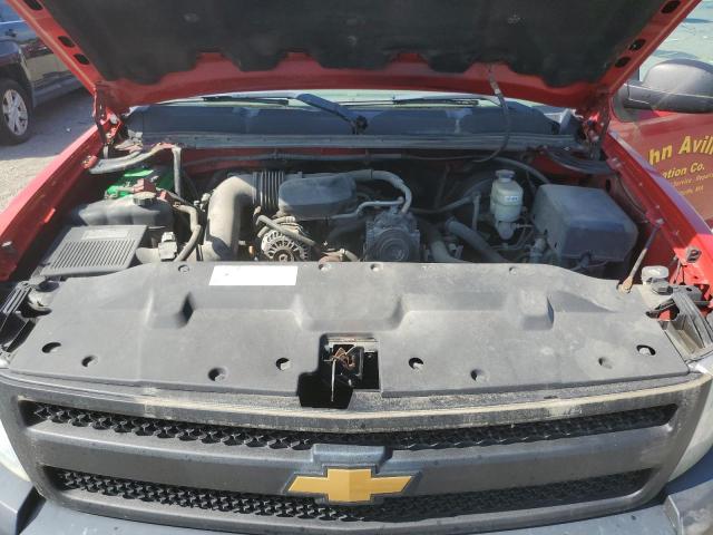 1GCNCPEX5DZ175518 - 2013 CHEVROLET SILVERADO C1500 RED photo 11