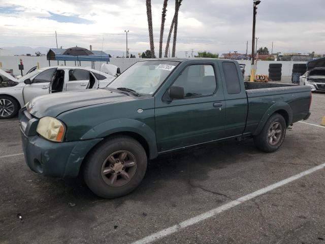 1N6DD26S32C334032 - 2002 NISSAN FRONTIER KING CAB XE GREEN photo 1