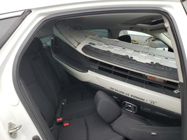 2HGFC2F74KH013349 - 2019 HONDA CIVIC EX WHITE photo 10