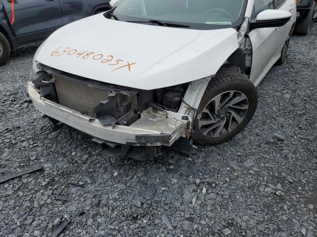 2HGFC2F74KH013349 - 2019 HONDA CIVIC EX WHITE photo 12