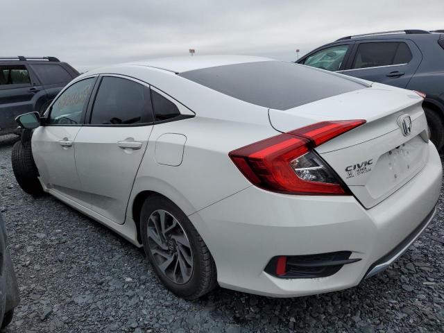 2HGFC2F74KH013349 - 2019 HONDA CIVIC EX WHITE photo 2
