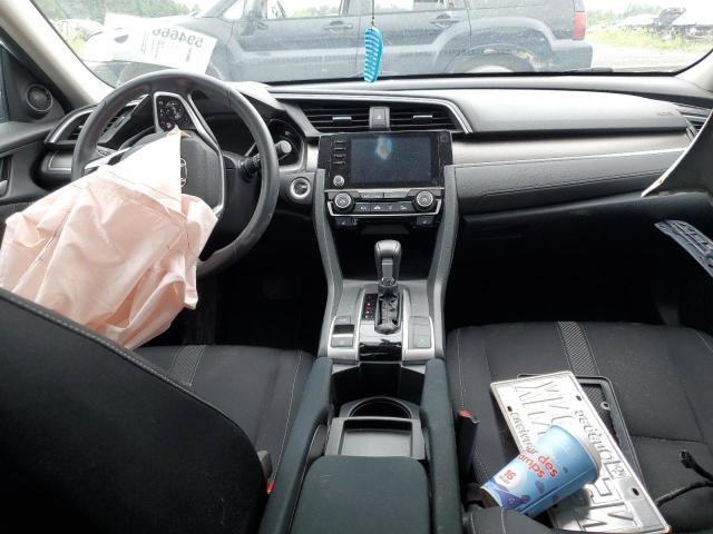 2HGFC2F74KH013349 - 2019 HONDA CIVIC EX WHITE photo 8