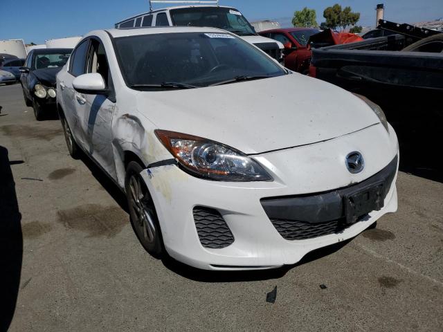 JM1BL1WP7D1736752 - 2013 MAZDA 3 I WHITE photo 4