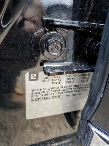 1G4ZP5SSXHU133248 - 2017 BUICK LACROSSE ESSENCE შავი ფოტო 13