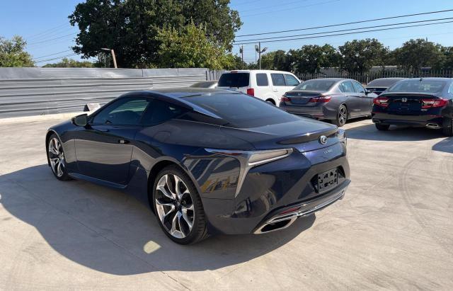 JTHHP5AY2JA005842 - 2018 LEXUS LC 500 BLUE photo 3