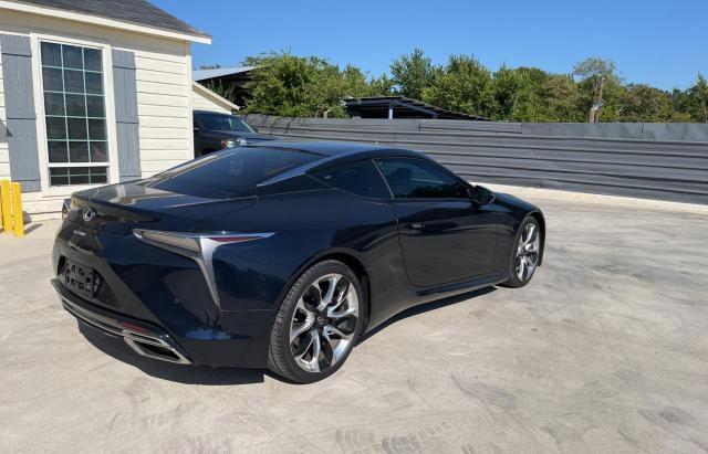 JTHHP5AY2JA005842 - 2018 LEXUS LC 500 BLUE photo 4