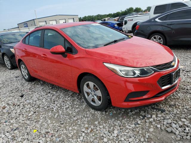 1G1BC5SM9J7136481 - 2018 CHEVROLET CRUZE LS RED photo 4