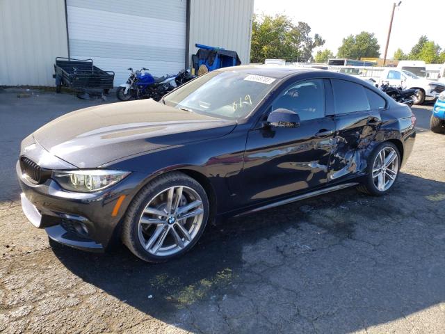 WBA4J3C59JBG94877 - 2018 BMW 430XI GRAN COUPE BLACK photo 1