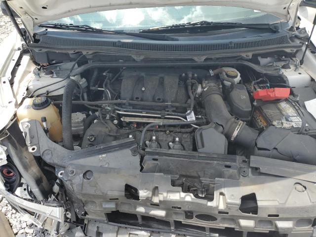 2FMGK5C85JBA10400 - 2018 FORD FLEX SEL WHITE photo 12