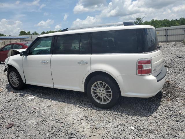 2FMGK5C85JBA10400 - 2018 FORD FLEX SEL WHITE photo 2