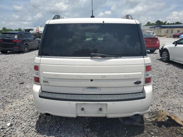 2FMGK5C85JBA10400 - 2018 FORD FLEX SEL WHITE photo 6
