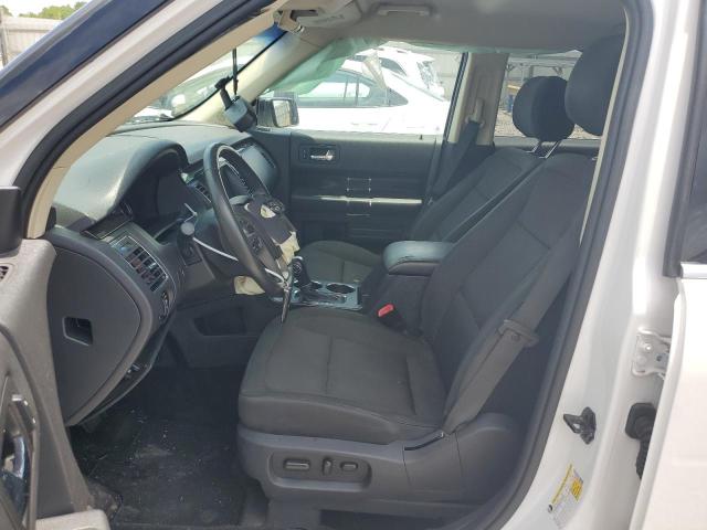 2FMGK5C85JBA10400 - 2018 FORD FLEX SEL WHITE photo 7