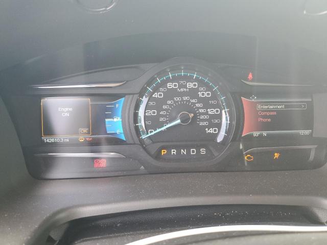 2FMGK5C85JBA10400 - 2018 FORD FLEX SEL WHITE photo 9