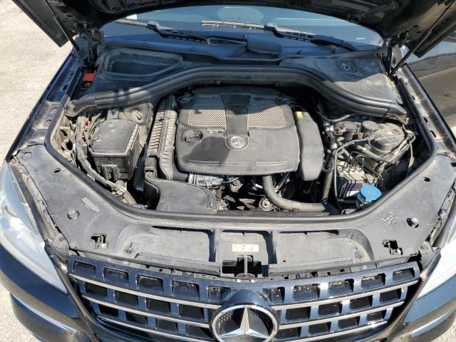 4JGDA5HB5CA056365 - 2012 MERCEDES-BENZ ML 350 4MATIC BLACK photo 12