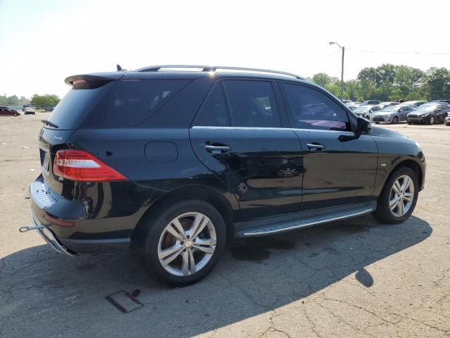 4JGDA5HB5CA056365 - 2012 MERCEDES-BENZ ML 350 4MATIC BLACK photo 3