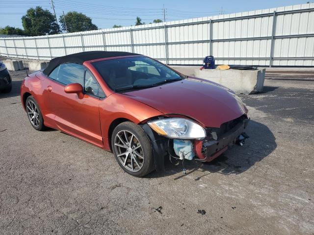 4A37L3ET4CE001991 - 2012 MITSUBISHI ECLIPSE SPYDER GT ORANGE photo 4