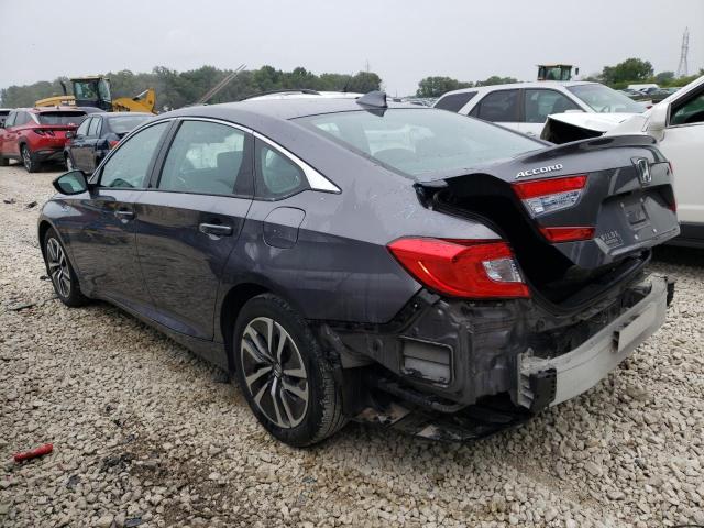 1HGCV3F14LA018050 - 2020 HONDA ACCORD HYBRID GRAY photo 2