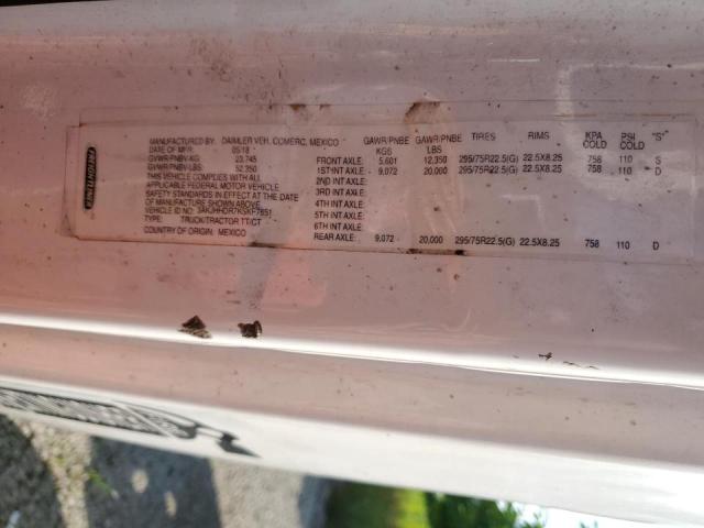 3AKJHHDR7KSKF7851 - 2019 FREIGHTLINER CASCADIA WHITE photo 10