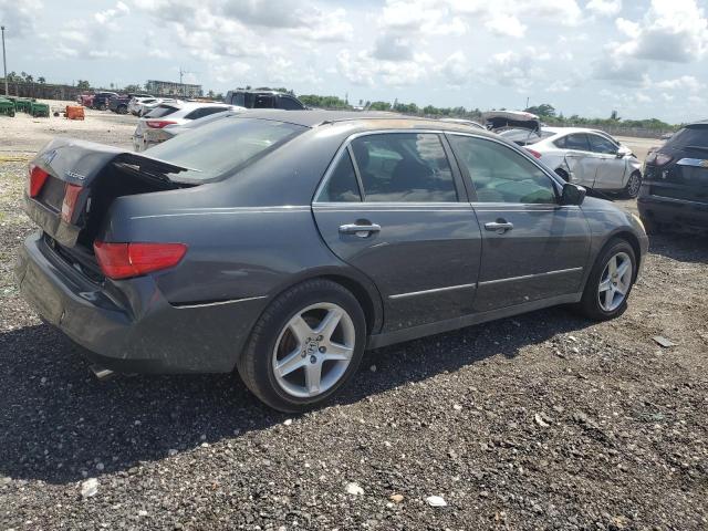 3HGCM564X5G712559 - 2005 HONDA ACCORD LX GRAY photo 3