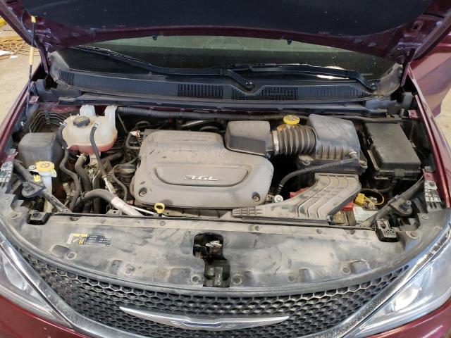 2C4RC1BG0HR509425 - 2017 CHRYSLER PACIFICA TOURING L BURGUNDY photo 12