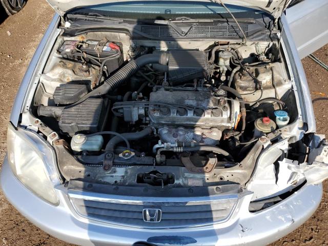 2HGEJ6614XH558480 - 1999 HONDA CIVIC BASE SILVER photo 11