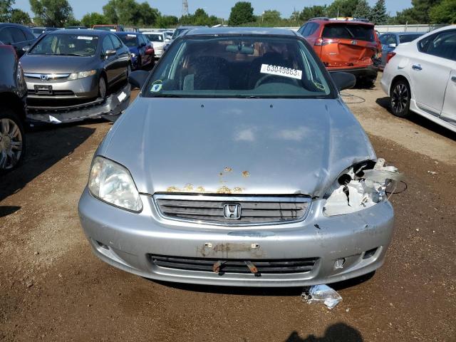 2HGEJ6614XH558480 - 1999 HONDA CIVIC BASE SILVER photo 5