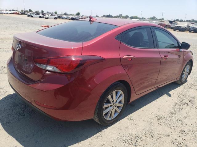 5NPDH4AE2FH582996 - 2015 HYUNDAI ELANTRA SE MAROON photo 3