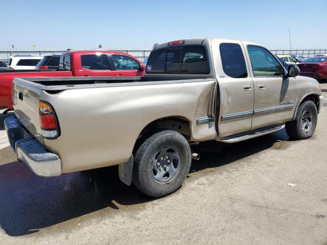 5TBRT34131S217178 - 2001 TOYOTA TUNDRA ACCESS CAB TAN photo 3