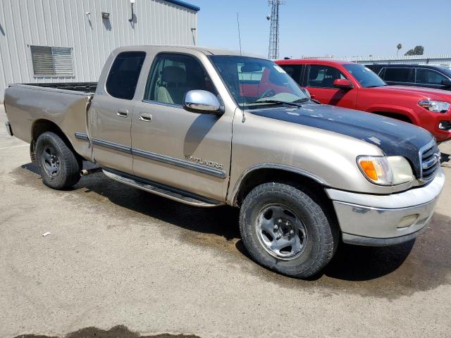 5TBRT34131S217178 - 2001 TOYOTA TUNDRA ACCESS CAB TAN photo 4