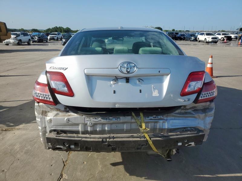 4T1BF3EK3BU131515 - 2011 TOYOTA CAMRY BASE SILVER photo 6