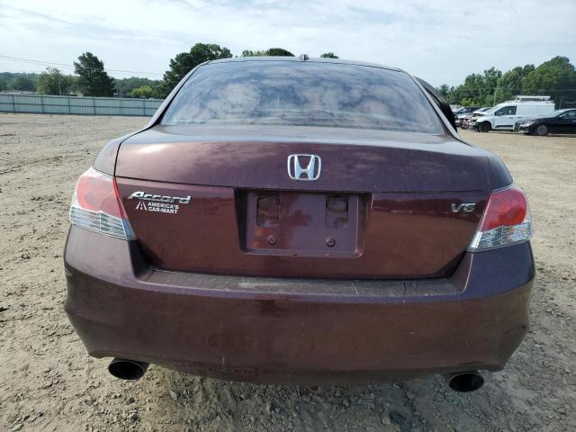 5KBCP3F85AB011362 - 2010 HONDA ACCORD EXL MAROON photo 6