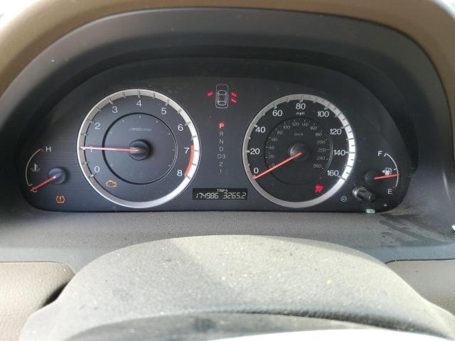 5KBCP3F85AB011362 - 2010 HONDA ACCORD EXL MAROON photo 9