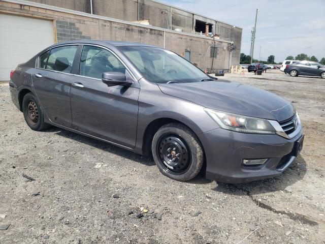 1HGCR2F8XDA114911 - 2013 HONDA ACCORD EXL GRAY photo 4