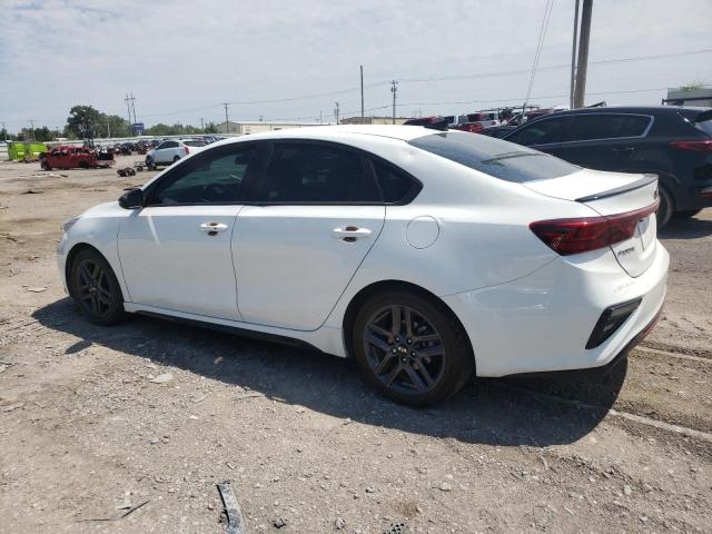 3KPF34AD3ME316841 - 2021 KIA FORTE GT LINE WHITE photo 2