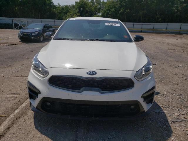 3KPF34AD3ME316841 - 2021 KIA FORTE GT LINE WHITE photo 5