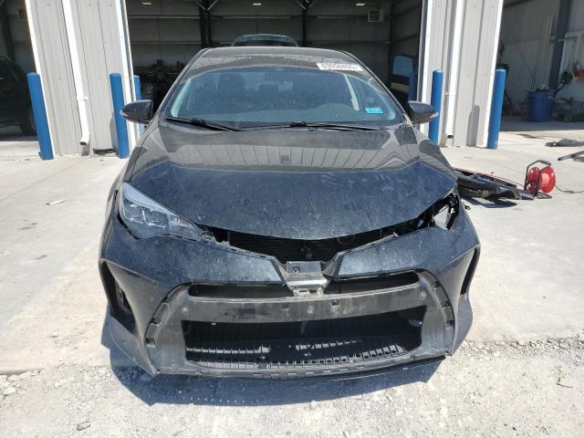 2T1BURHE8HC751012 - 2017 TOYOTA COROLLA L BLACK photo 5