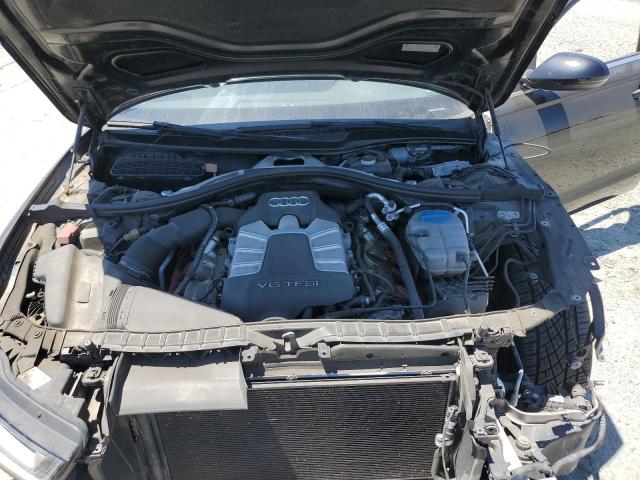 WAUHGAFC8CN051689 - 2012 AUDI A6 PRESTIGE შავი ფოტო 11