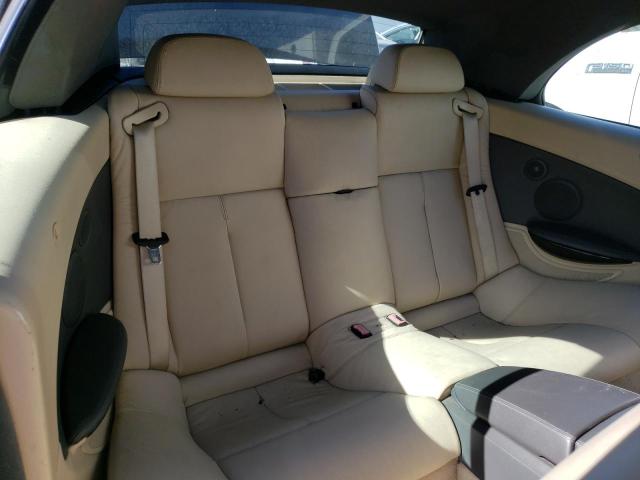 WBAEK73454B321062 - 2004 BMW 645 CI AUTOMATIC BLACK photo 10