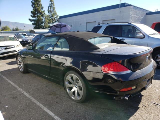 WBAEK73454B321062 - 2004 BMW 645 CI AUTOMATIC BLACK photo 2