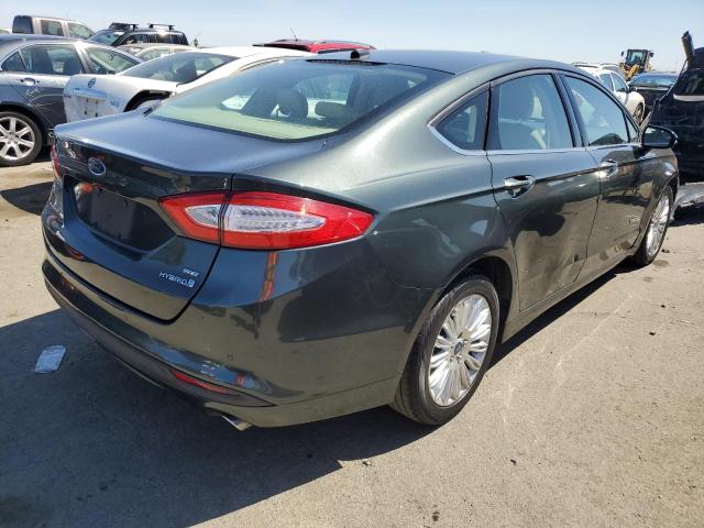 3FA6P0LU7GR125596 - 2016 FORD FUSION SE HYBRID CHARCOAL photo 3