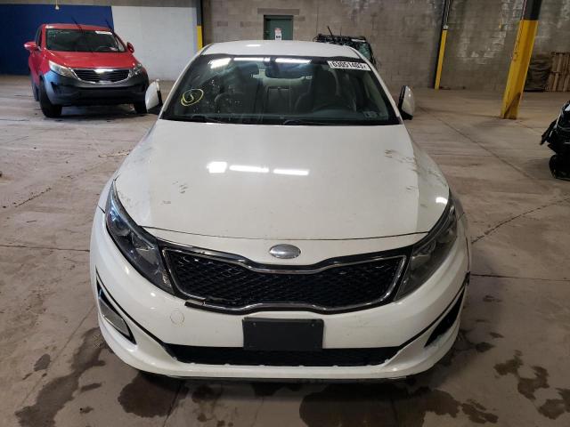 KNAGM4A72E5461889 - 2014 KIA OPTIMA LX WHITE photo 5