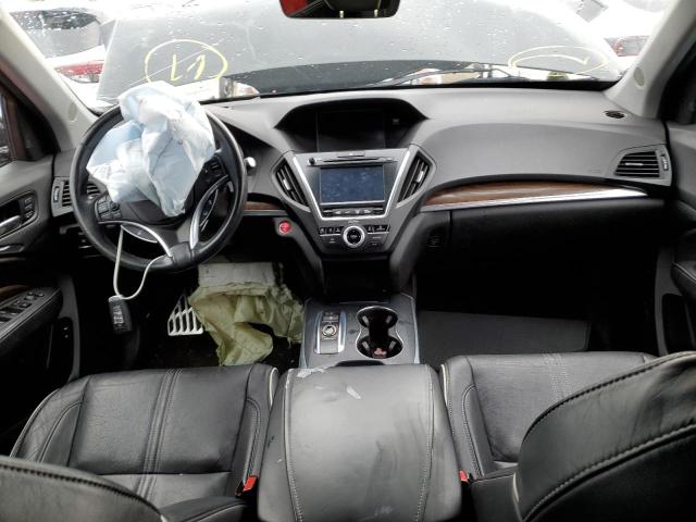 5J8YD7H79JL000937 - 2018 ACURA MDX SPORT HYBRID ADVANCE BLACK photo 9