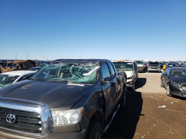 5TBBT54158S464645 - 2008 TOYOTA TUNDRA DOUBLE CAB BROWN photo 9