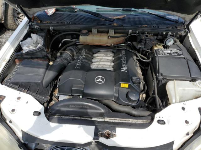 4JGAB72EXYA149615 - 2000 MERCEDES-BENZ ML 430 白色 照片 12