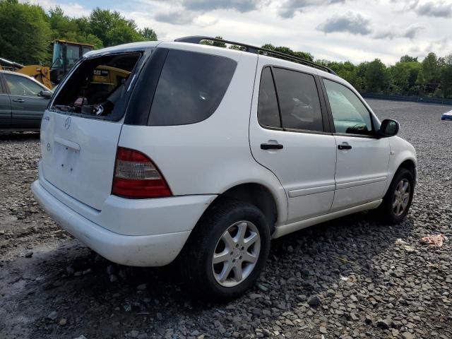 4JGAB72EXYA149615 - 2000 MERCEDES-BENZ ML 430 白色 照片 3
