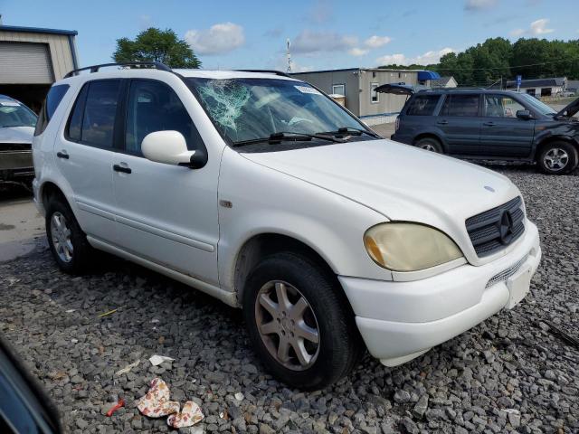 4JGAB72EXYA149615 - 2000 MERCEDES-BENZ ML 430 白色 照片 4