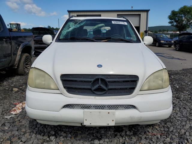 4JGAB72EXYA149615 - 2000 MERCEDES-BENZ ML 430 白色 照片 5
