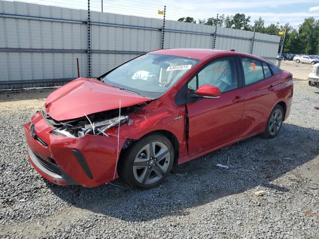 JTDKAMFU4M3140581 - 2021 TOYOTA PRIUS SPECIAL EDITION RED photo 1