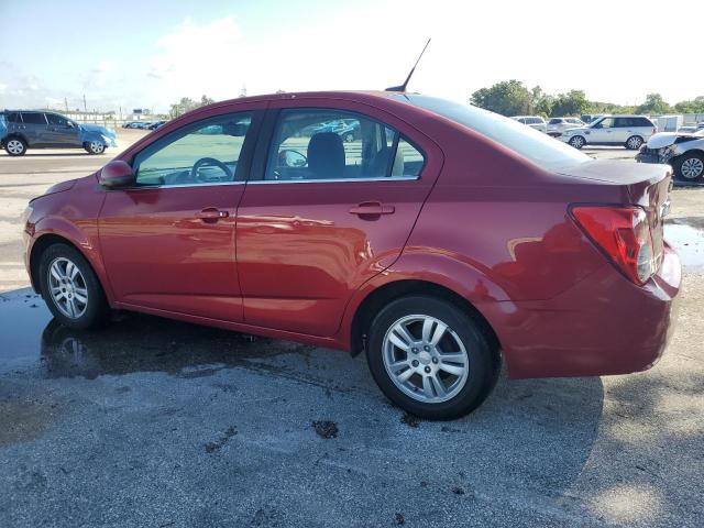 1G1JC5SH1D4151982 - 2013 CHEVROLET SONIC LT RED photo 2