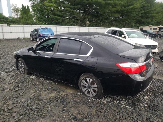 1HGCR2F3XDA146195 - 2013 HONDA ACCORD LX BLACK photo 2